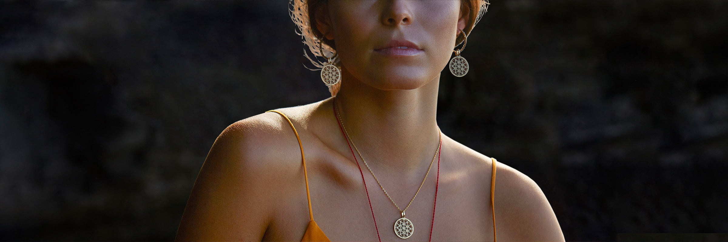 Spirituelle Symbol Anhänger & Ketten| Symbolschmuck mit spiritueller Bedeutung | Sterling Silber vergoldet | ETERNAL BLISS | Spiritual symbol pendants & necklaces | Symbol jewelry with spiritual meaning