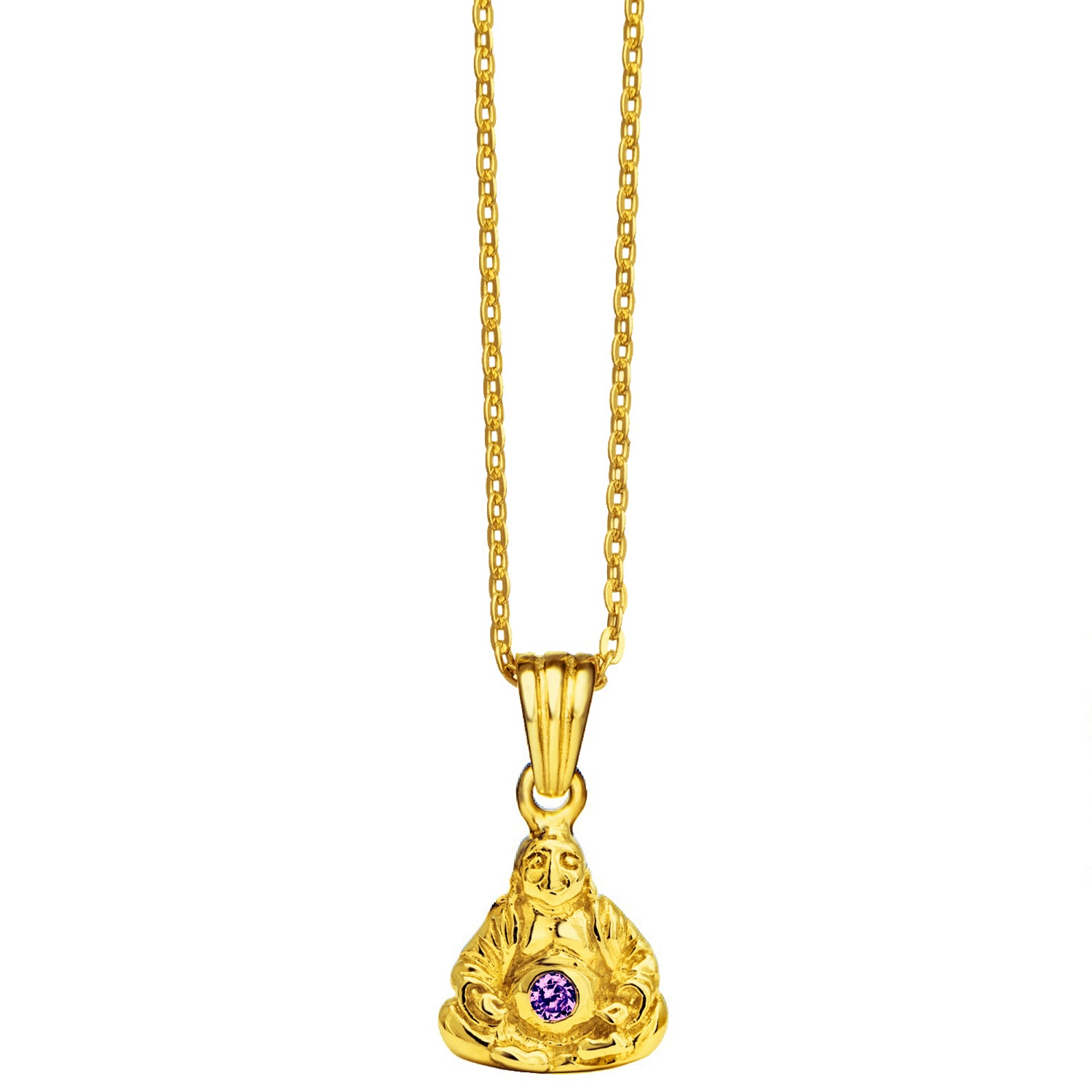 Glücksanhänger Buddhai vergoldet von ETERNAL BLISS - Spiritueller Schmuck