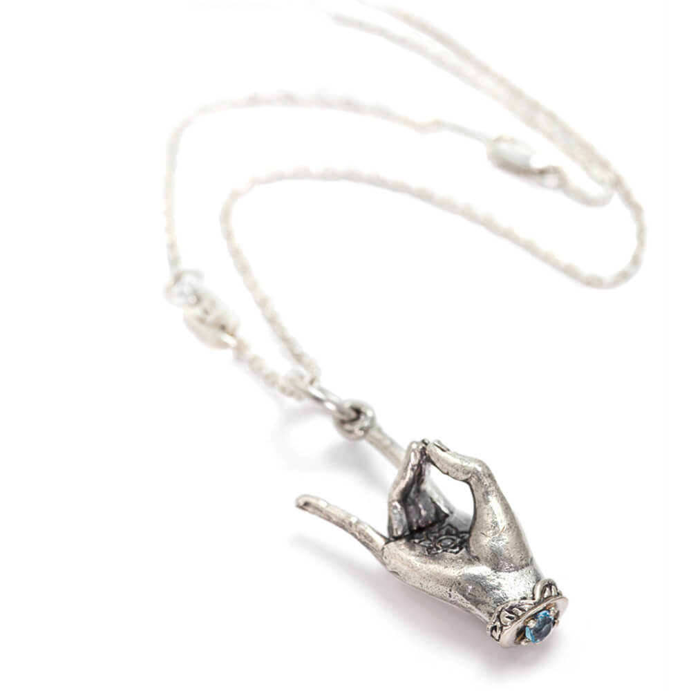 Apana Mudra Anhänger Silber