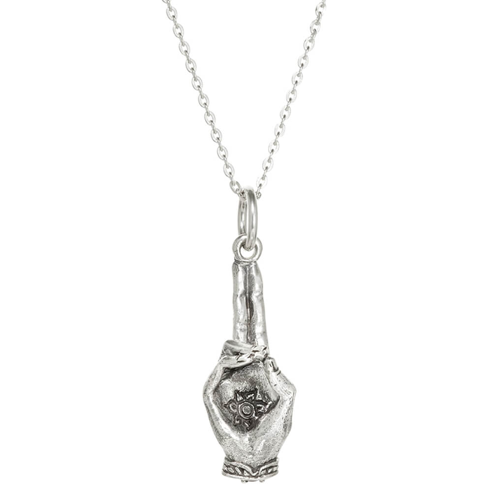 Prana Mudra Anhänger Silber