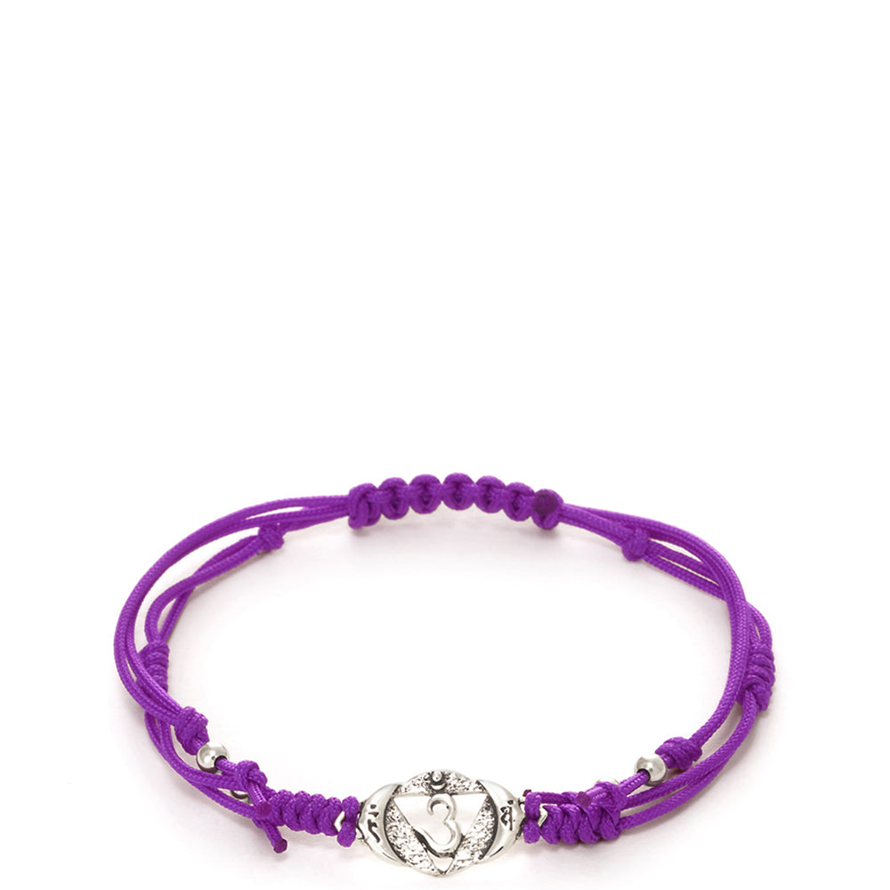 Ajna Chakra Armband Silber von ETERNAL BLISS - Spiritueller Schmuck