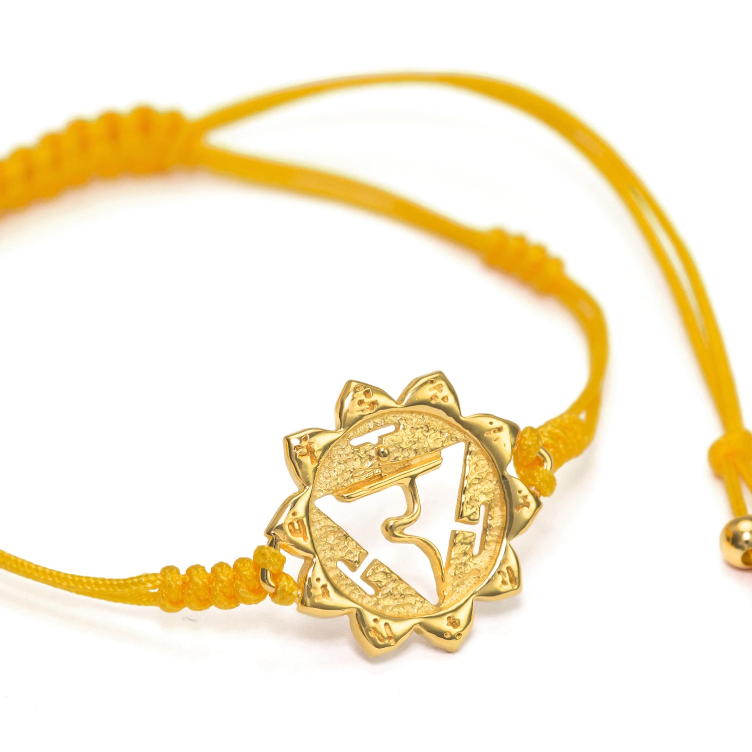 Gold-plated Manipura Chakra bracelet by ETERNAL BLISS - Spiritual Jewellery