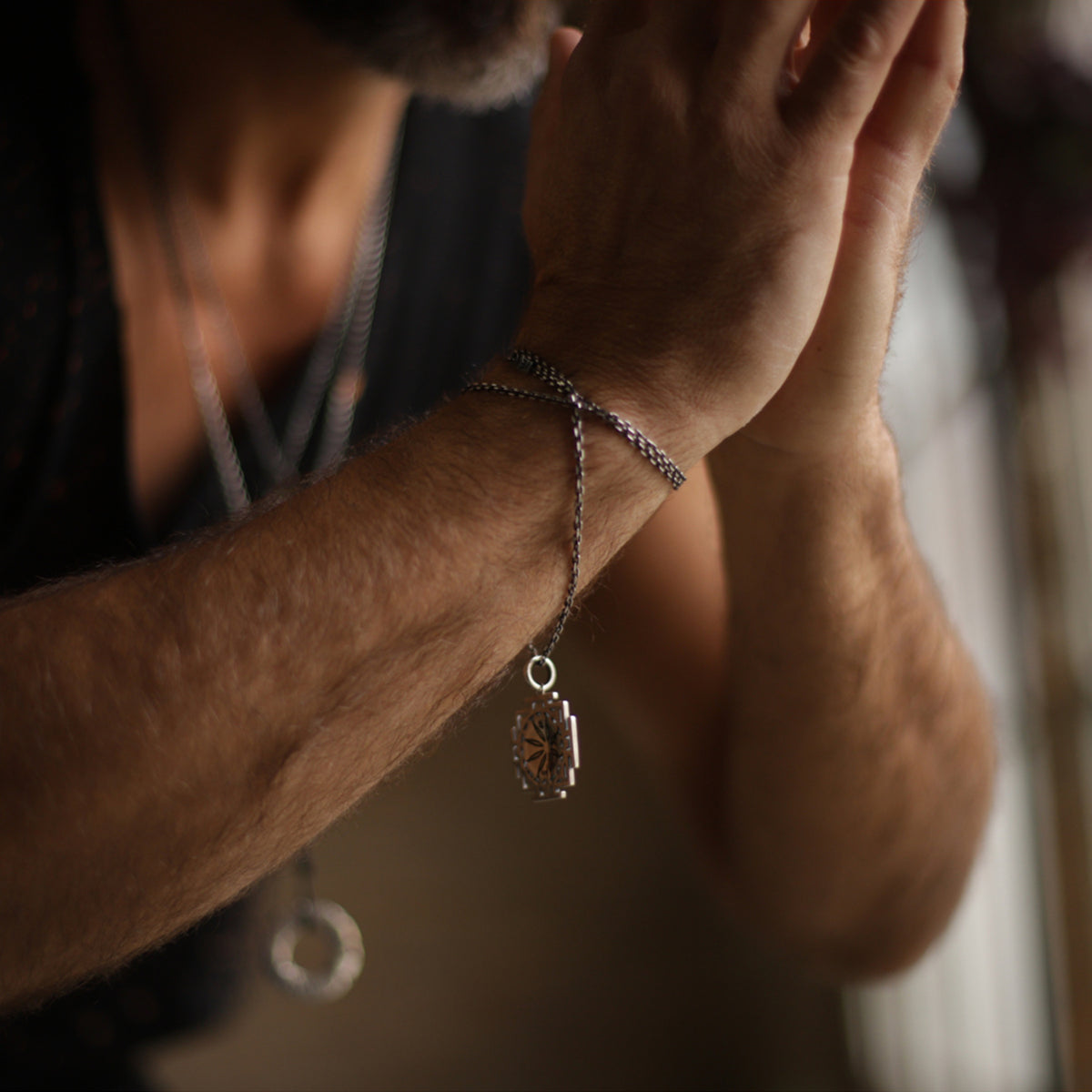 Spiritual jewellery for men made of Sterling silver by ETERNAL BLISS