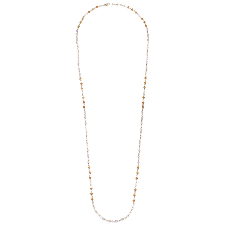 Edelsteinkette Mental Flow Silber