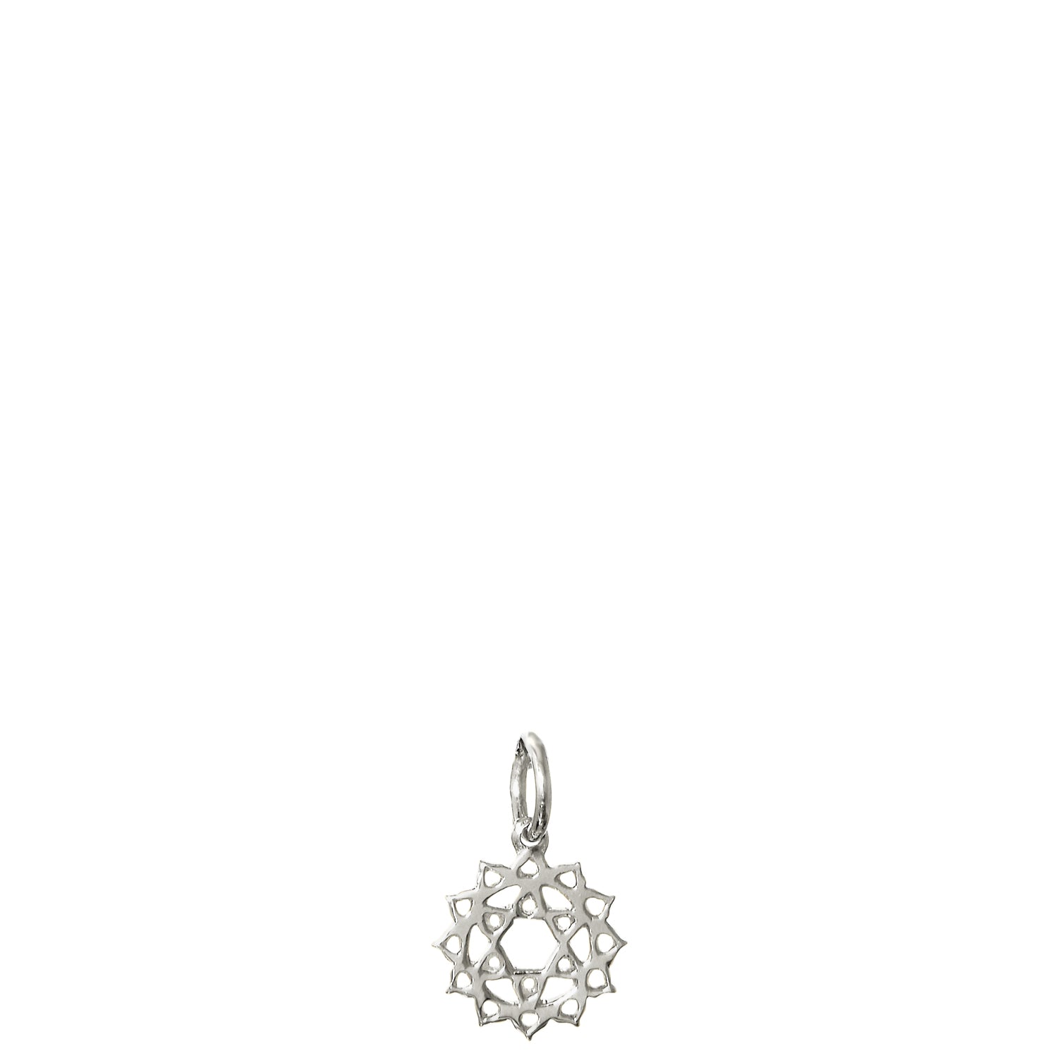 Heart chakra mini necklace silver by ETERNAL BLISS - spiritual jewellery