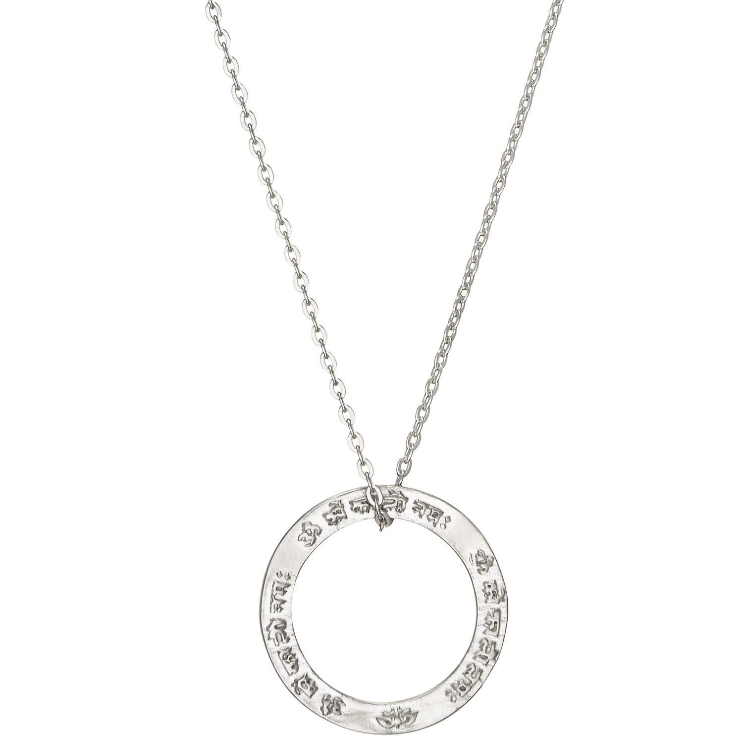 Kali Mantra Anhänger aus Sterling Silber von Eternal Bliss