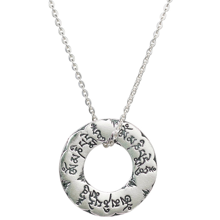 Om Mani Padme Hum Mantra necklace by ETERNAL BLISS - Spiritual Jewellery