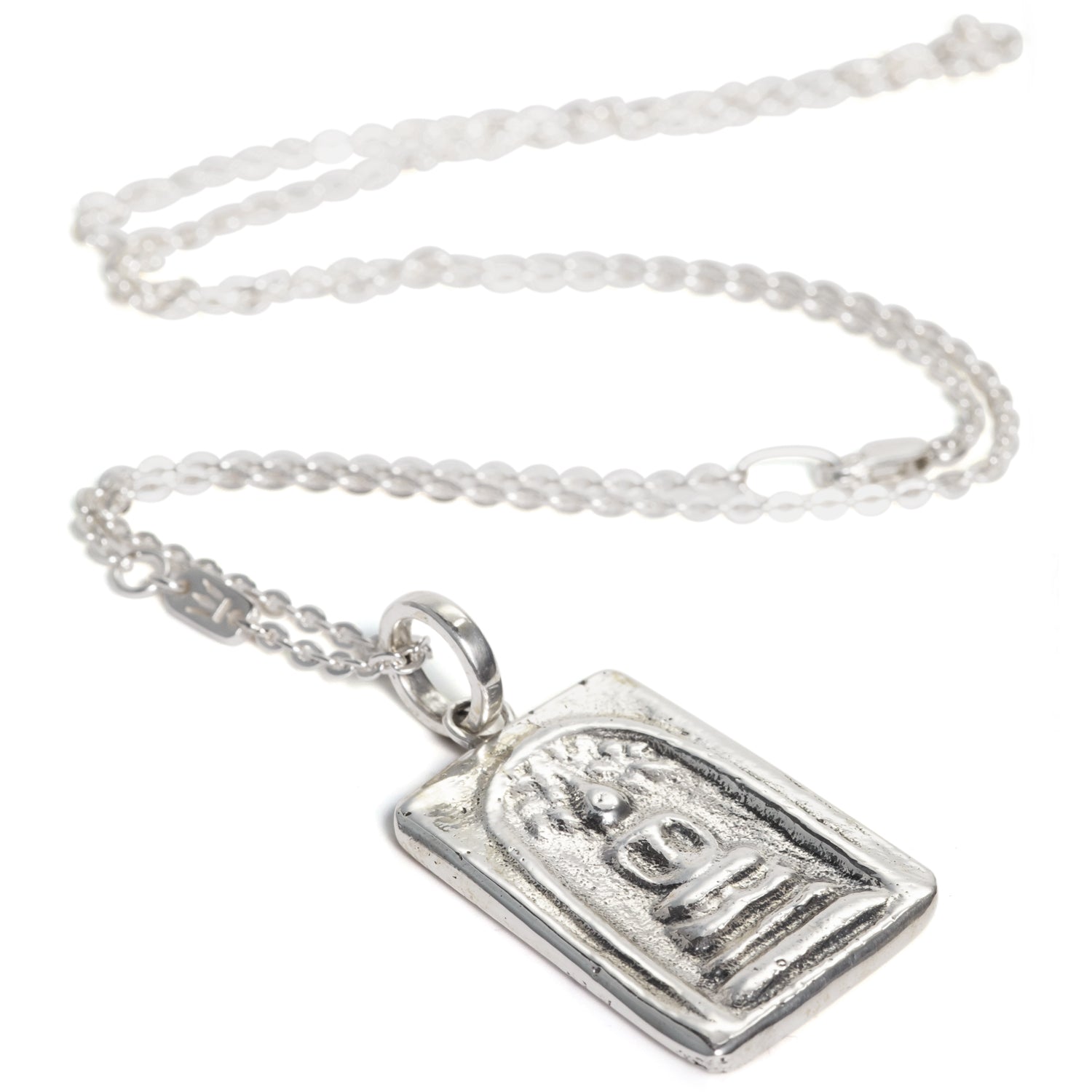 Meditating Buddha Pendant Silver by ETERNAL BLISS - Spiritual Jewellery