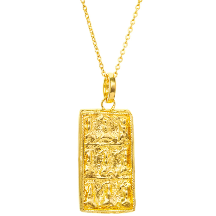 Buddha Ornament Anhänger vergoldet von ETERNAL BLISS - Spiritueller Schmuck