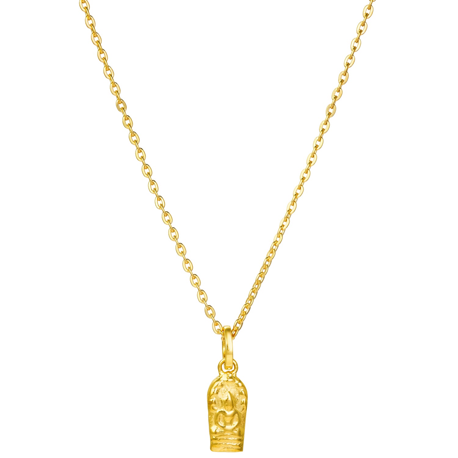 Buddha Anhänger mini vergoldet von ETERNAL BLISS - Spiritueller Schmuck