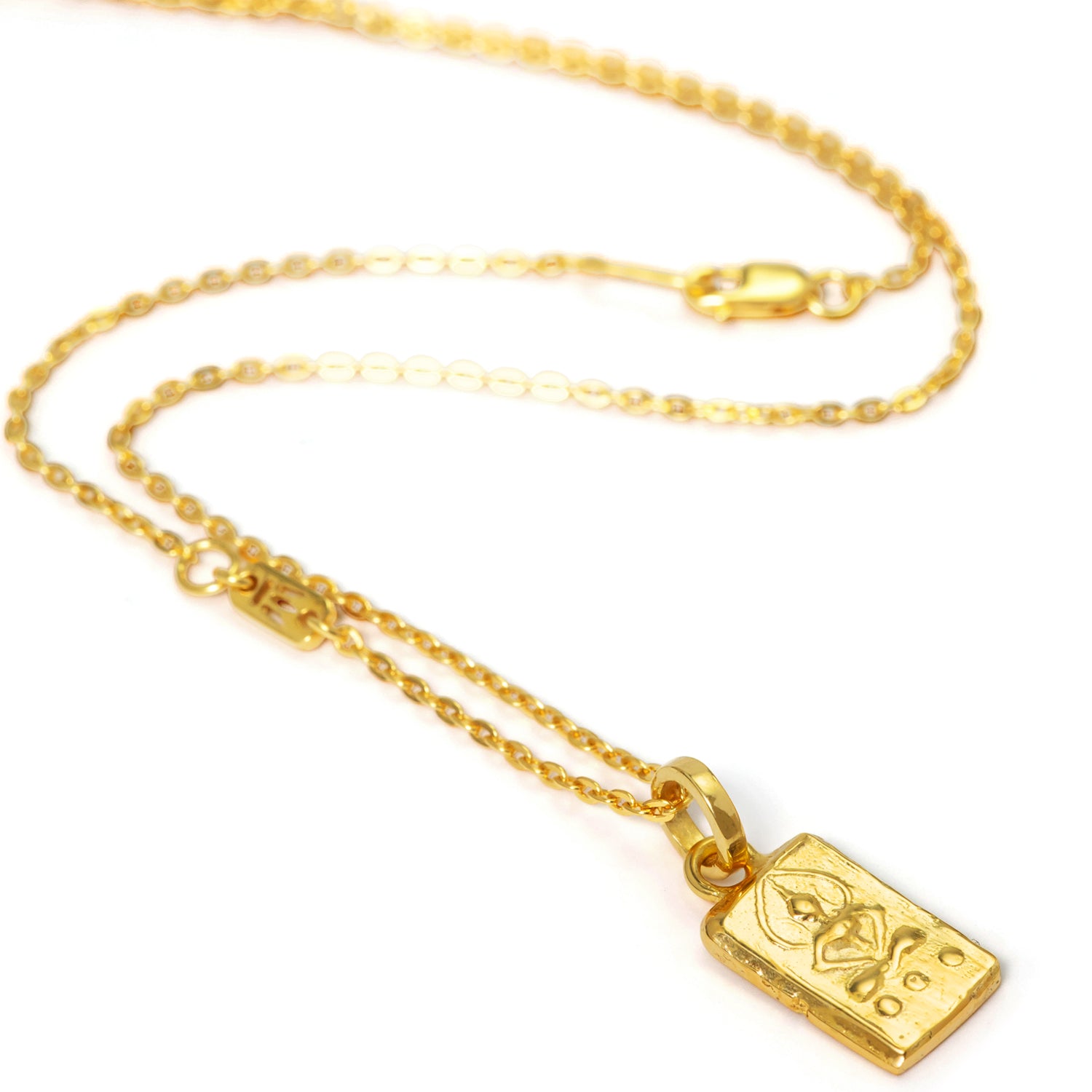Gold-plated Magic Buddha pendant mini by ETERNAL BLISS - Spiritual Jewellery
