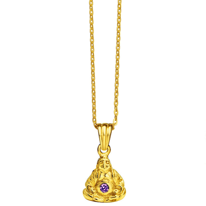 Glücksanhänger Buddhai vergoldet von ETERNAL BLISS - Spiritueller Schmuck