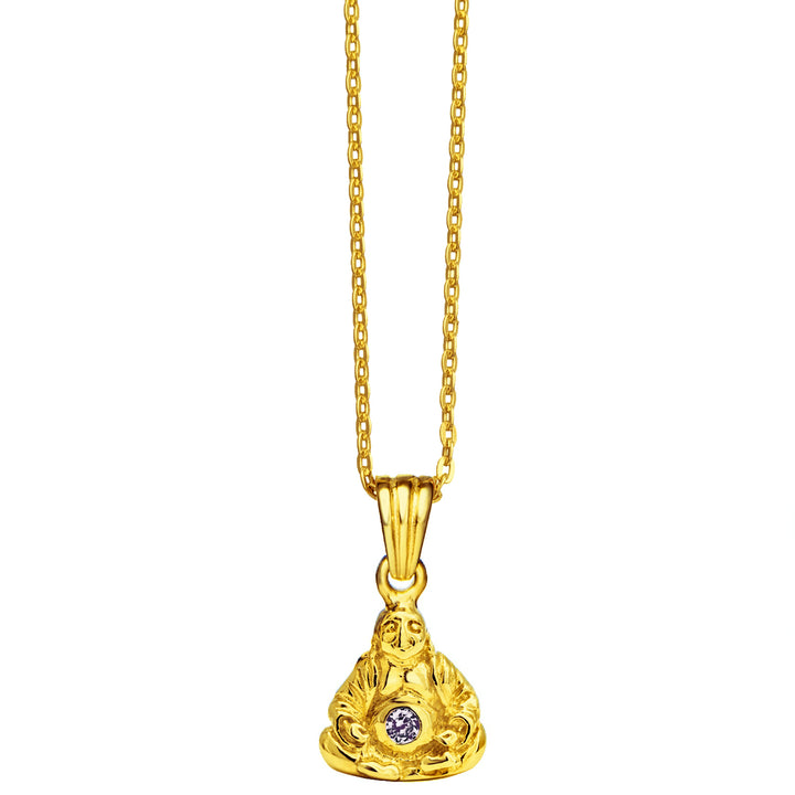 Glücksanhänger Buddhai vergoldet von ETERNAL BLISS - Spiritueller Schmuck