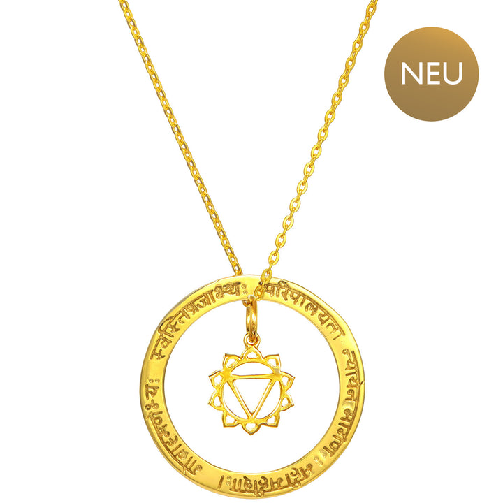 Kette „Persönliches Schutzmantra“ vergoldet