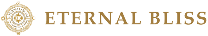Spiritueller Schmuck | ETERNAL BLISS Überschrift und Logo gold