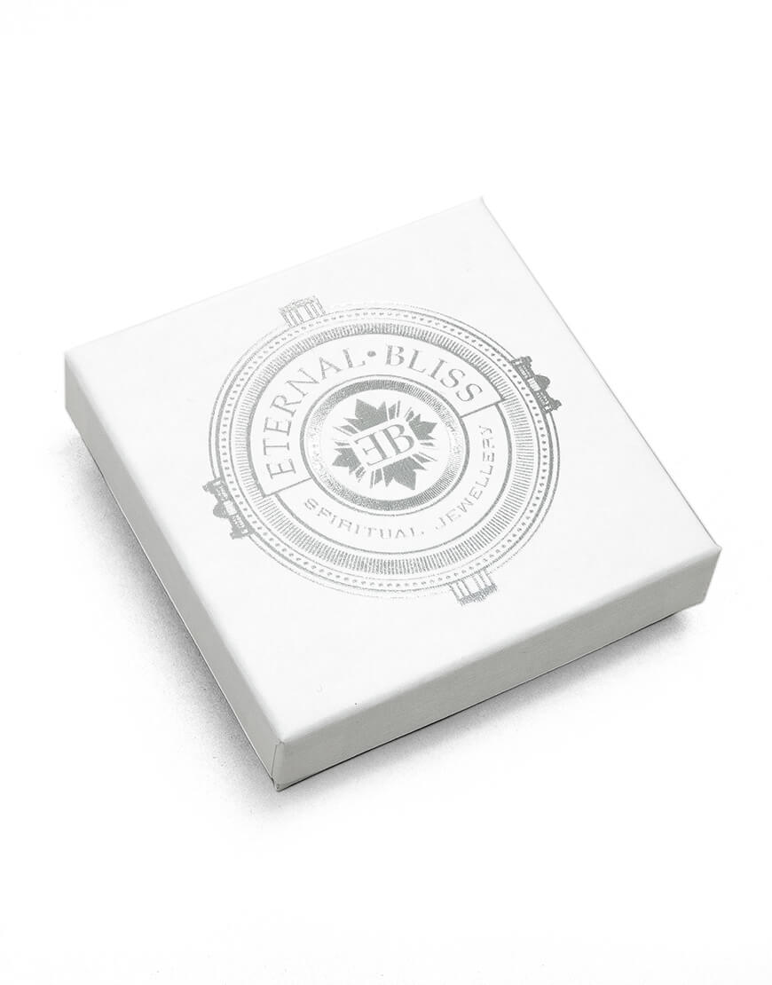 Hermes Stab Anhänger Silber