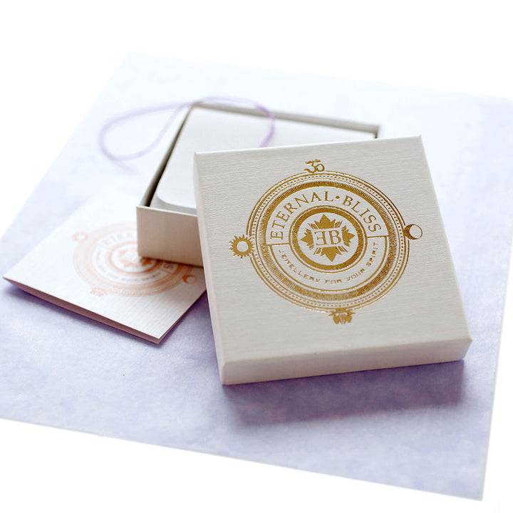 Hals Chakra Armband mit Edelsteinen Silber