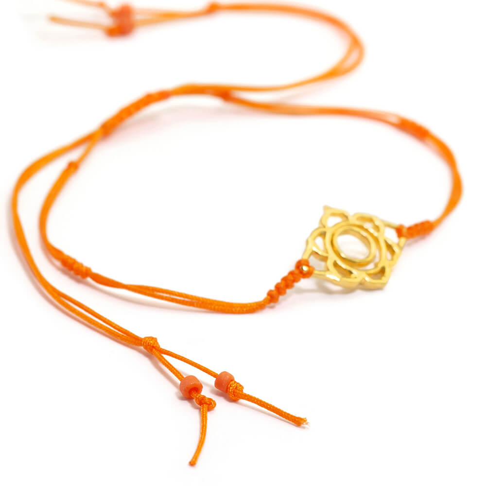 Sacral Chakra bracelet mini gold-plated by ETERNAL BLISS - Spiritual Jewellery