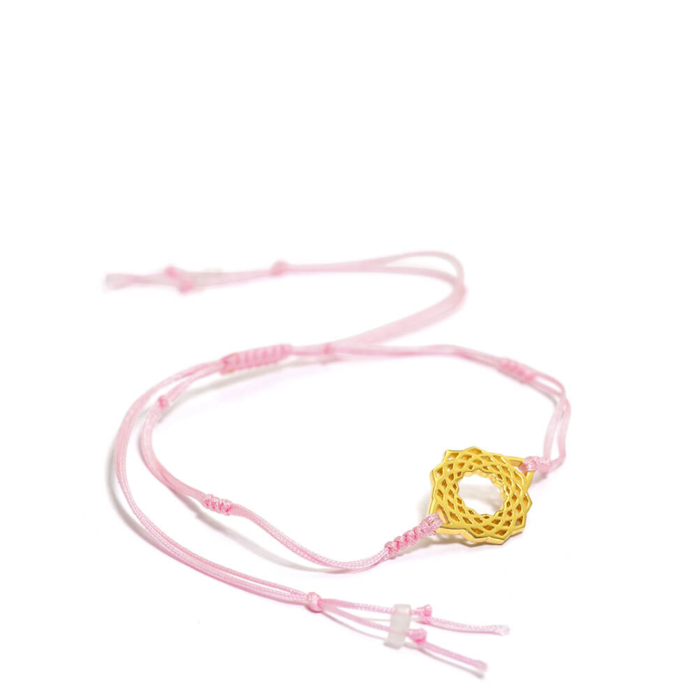 Kronen Chakra Armband mini vergoldet von ETERNAL BLISS - Spiritueller Schmuck