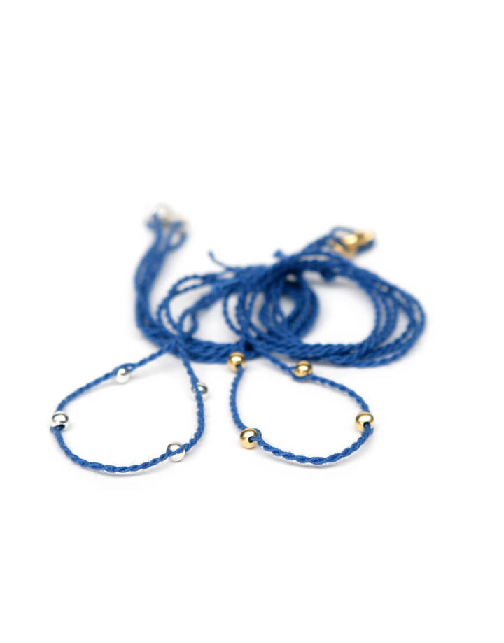 Halskordel kornblumenblau
