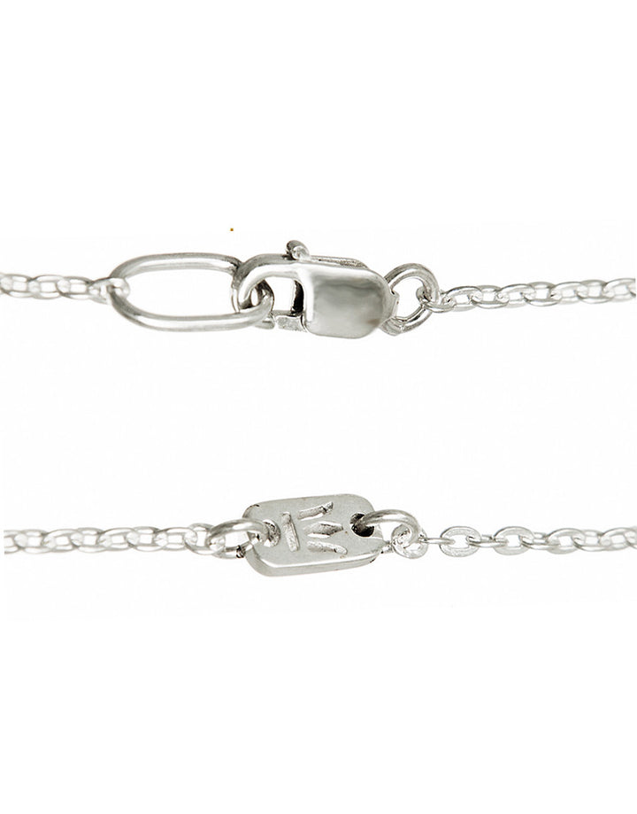 Eternal Bliss ANKERKETTE MIT GLANZ Sterling Silber 1,5mm mit Karabiner