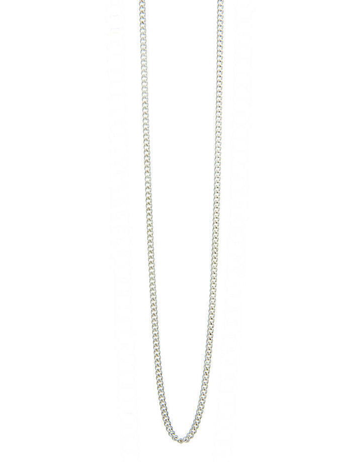 Halskette Curb aus Sterling Silber in 1,8mm Stärke von Eternal Bliss