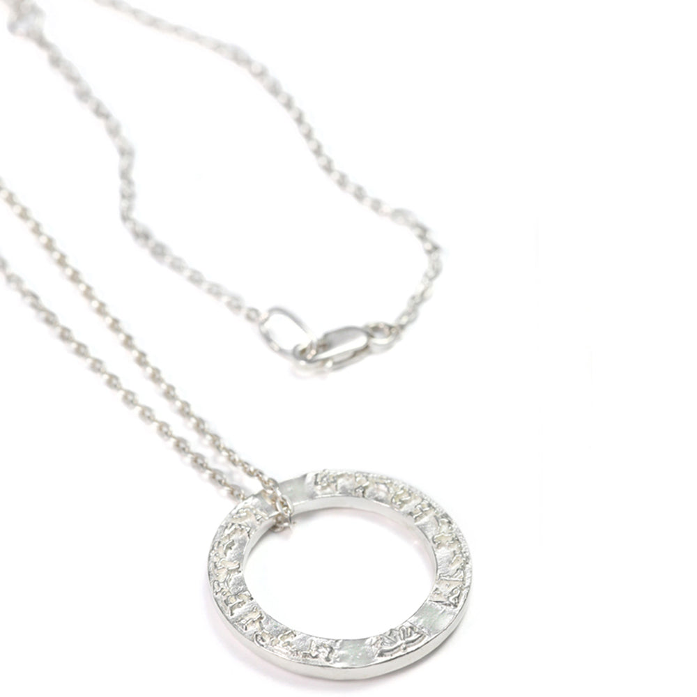  Tara Mantra Pendant mini in sterling silver by Eternal Bliss from the Yoga jewelry collection
