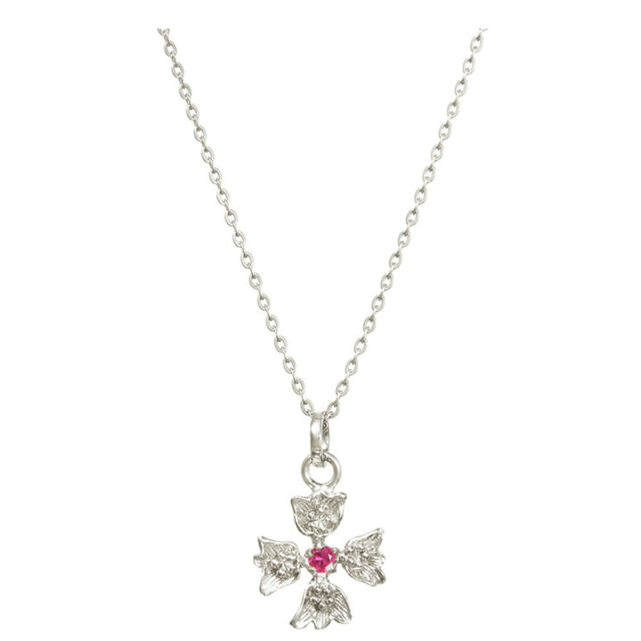 Southern Cross Anhänger mit Rubin Silber mit Kette von ETERNAL BLISS - Spiritueller Schmuck