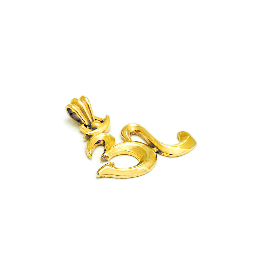 Om Kette vergoldet hochwertiger Symbol Schmuck ETERNAL BLISS - Spiritual Jewellery