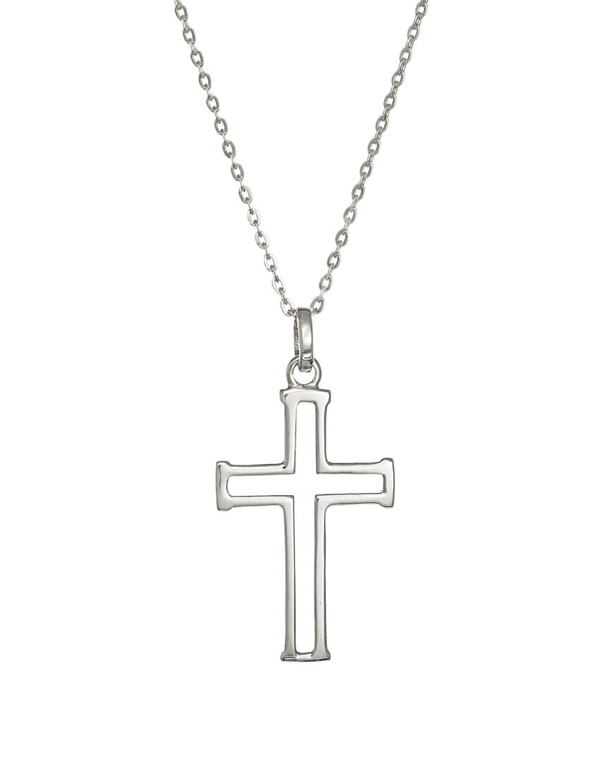 Kreuzanhänger Dyo Silber mit  Kette von ETERNAL BLISS - Spiritueller Schmuck