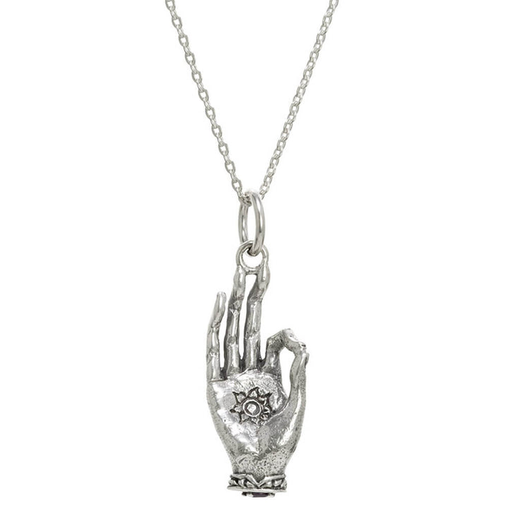 Gyan Mudra Anhänger Silber
