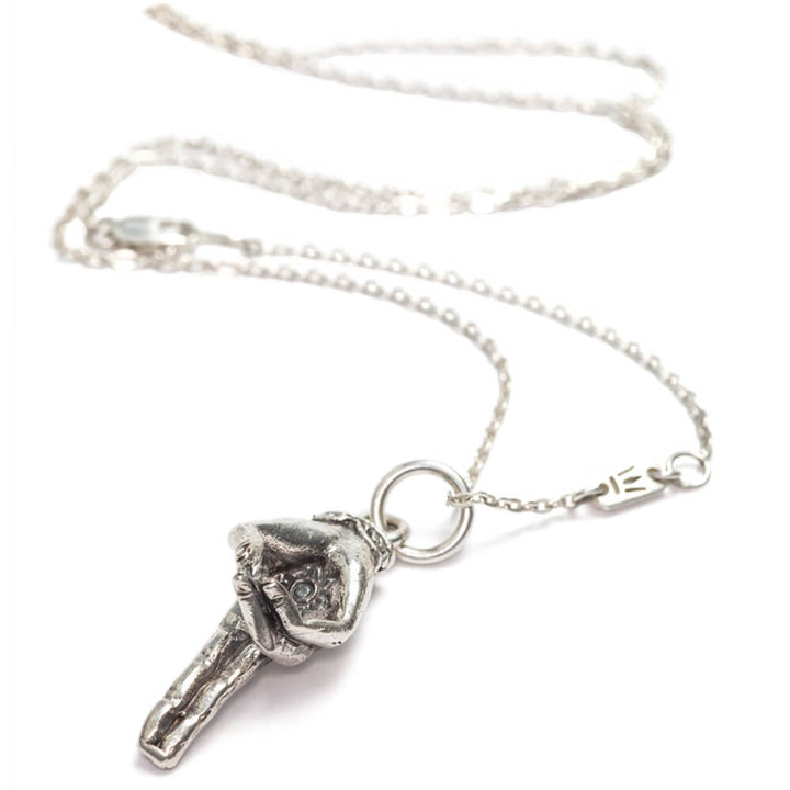 Prana mudra pendant silver - Life energy by ETERNAL BLISS - Spiritual Jewellery