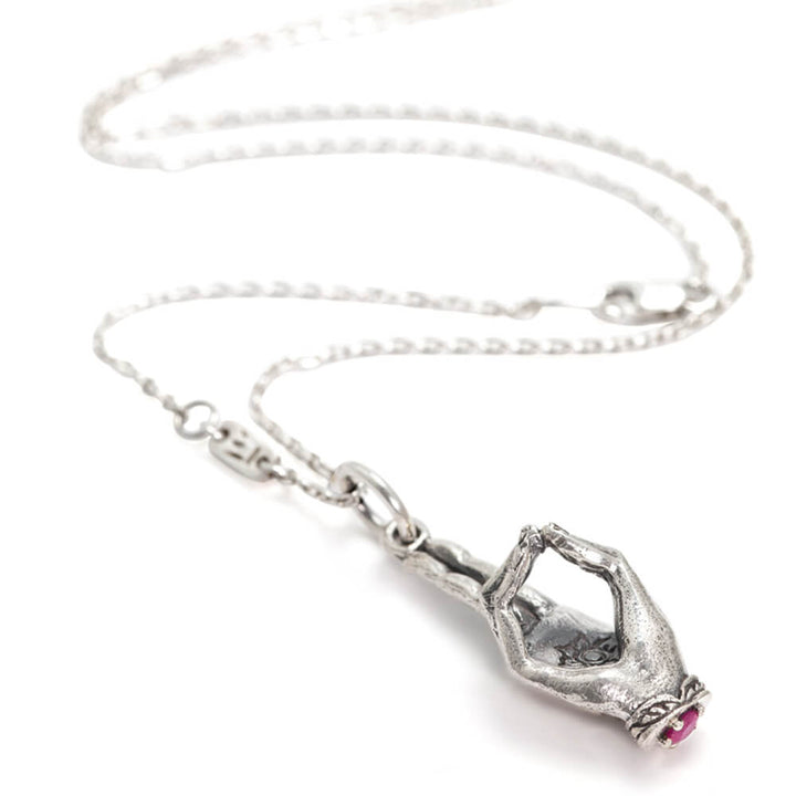 Prana Mudra Anhänger Silber