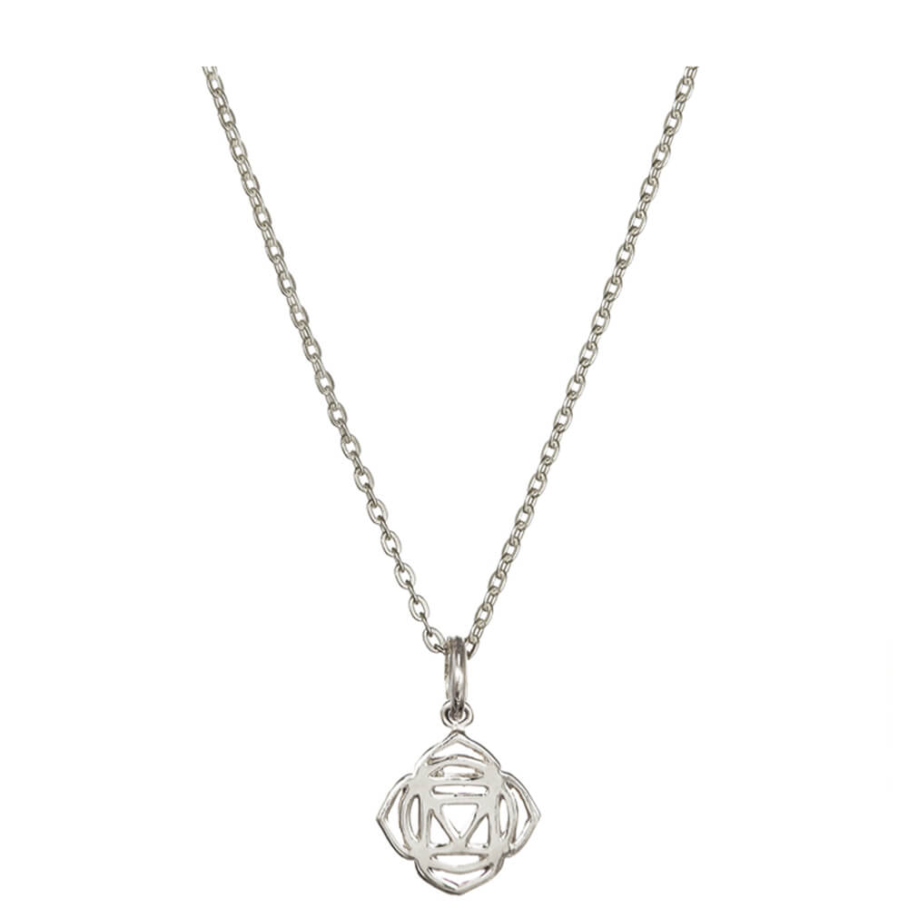 Wurzel Chakra Anhänger mini Silber von ETERNAL BLISS - Spiritueller Schmuck