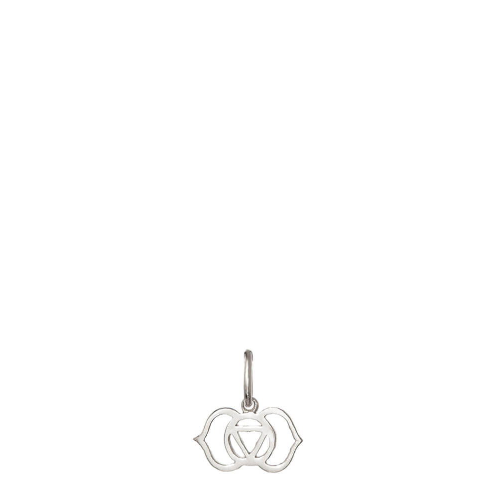 Third Eye chakra mini necklace silver by ETERNAL BLISS - spiritual jewellery