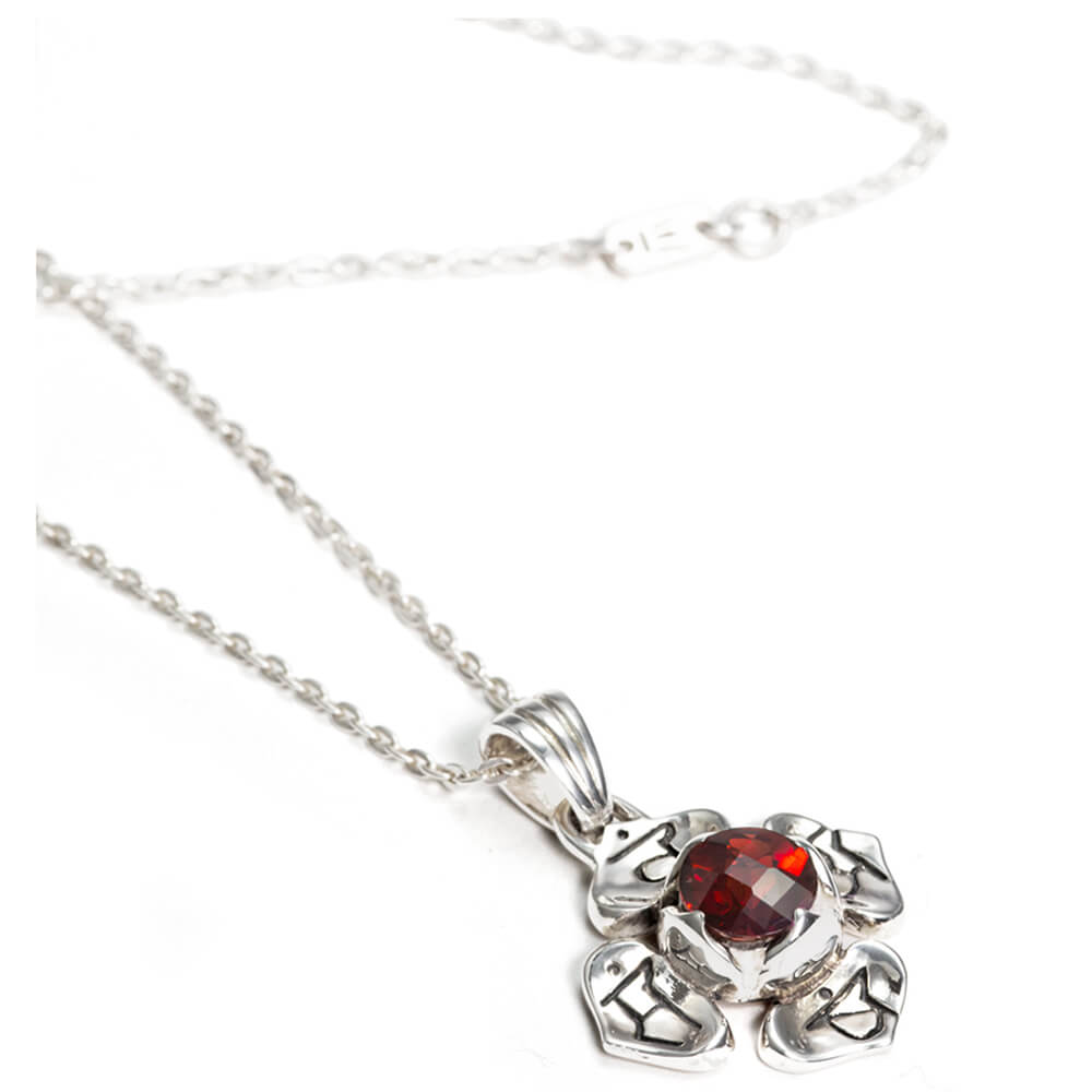 Root chakra pendant  silver by ETERNAL BLISS - spiritual jewellery