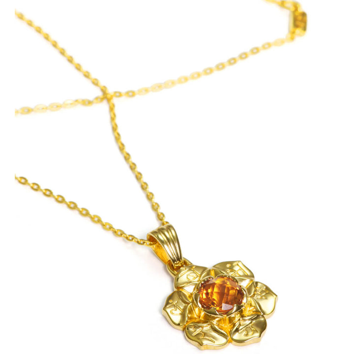 Sacral chakra pendant gold-plated silver by ETERNAL BLISS - spiritual jewellery