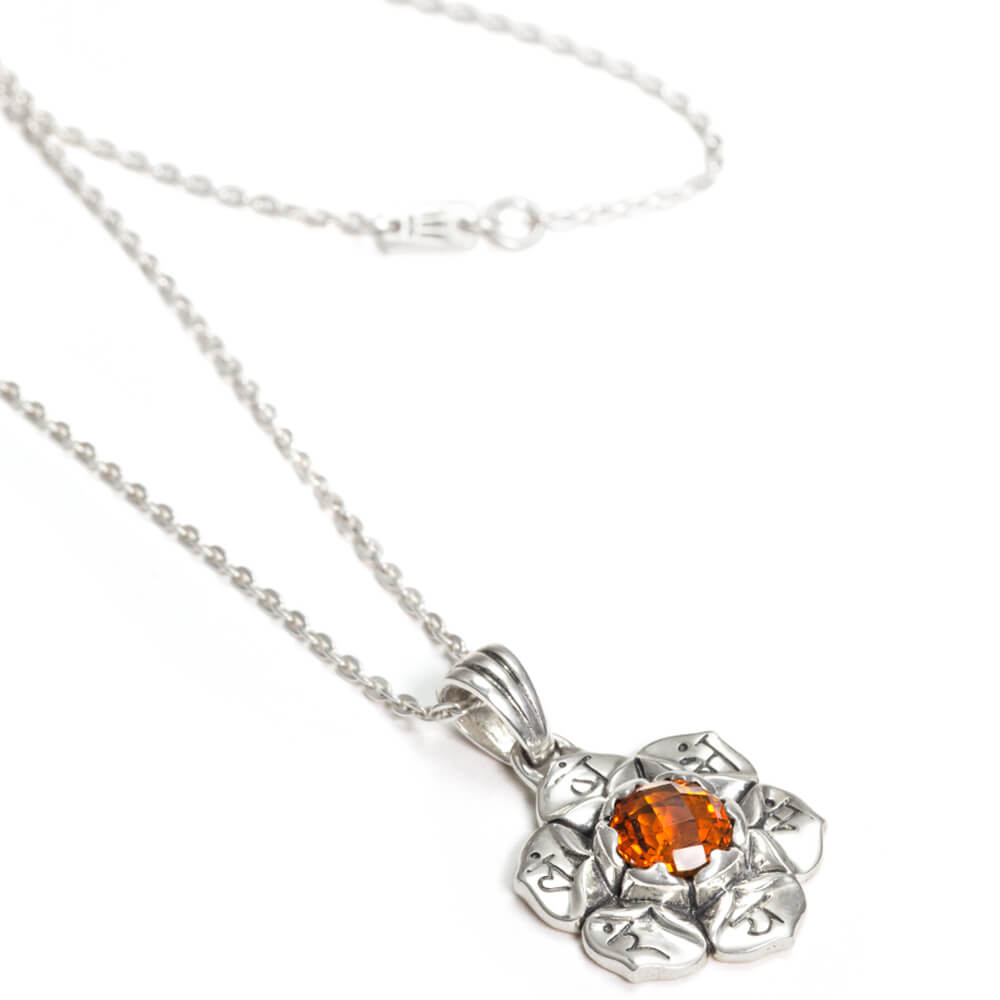 Sacral chakra pendant  silver by ETERNAL BLISS - spiritual jewellery