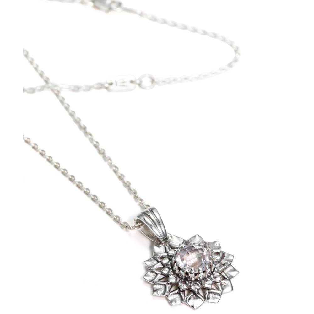 Crown chakra pendant silver by ETERNAL BLISS - spiritual jewellery